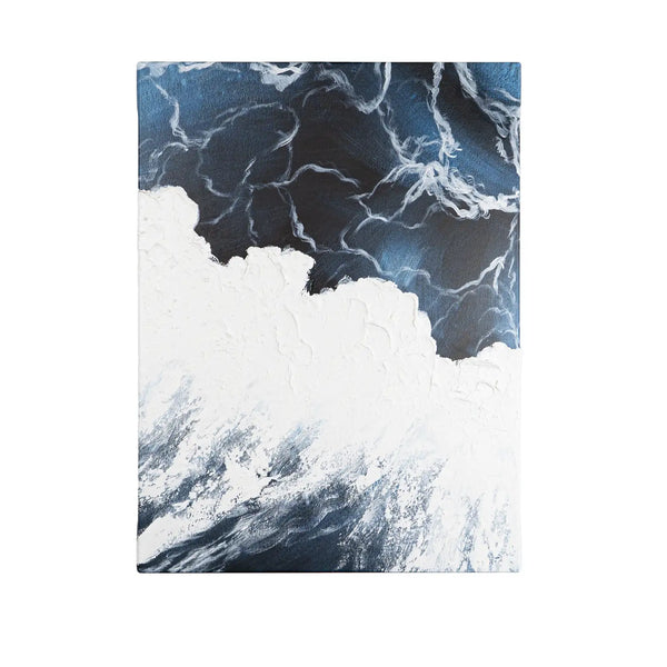 Leinwandbild handgemalt mit Acrylfarbe und Strukturpaste im Hochformat, Polaritaeten des Lebens2, 60x80 ohne Rahmen