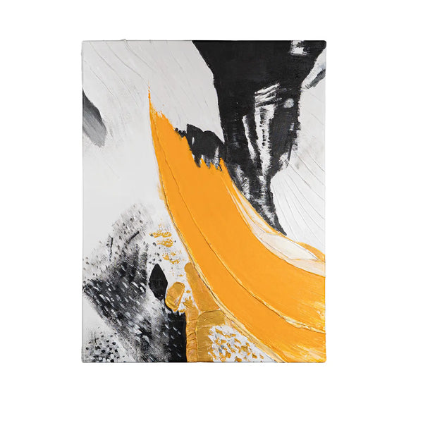 Leinwandbild handgemalt mit Acrylfarbe und Strukturpaste im Hochformat, Resonanz des Geistes, 60x80 ohne Rahmen