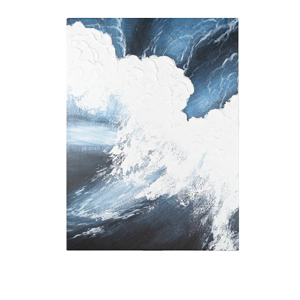 Leinwandbild handgemalt mit Acrylfarbe und Strukturpaste im Hochformat, Polaritaeten des Lebens3, 60x80 ohne Rahmen