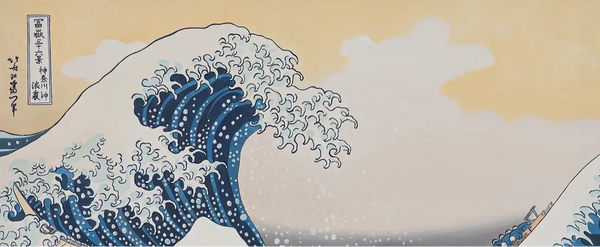 Die große Welle vor Kanagawa (111x75cm)