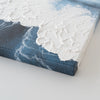 Leinwandbild handgemalt mit Acrylfarbe und Strukturpaste im Hochformat, Polaritaeten des Lebens3, 60x80 mit Bilderrahmen in Weiß