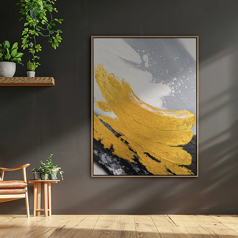 Goldene Reflexionen