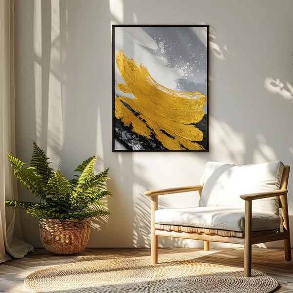 Goldene Reflexionen