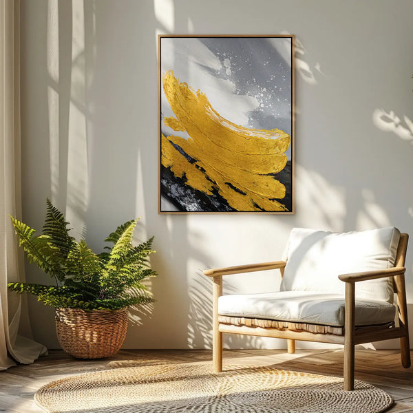 Goldene Reflexionen